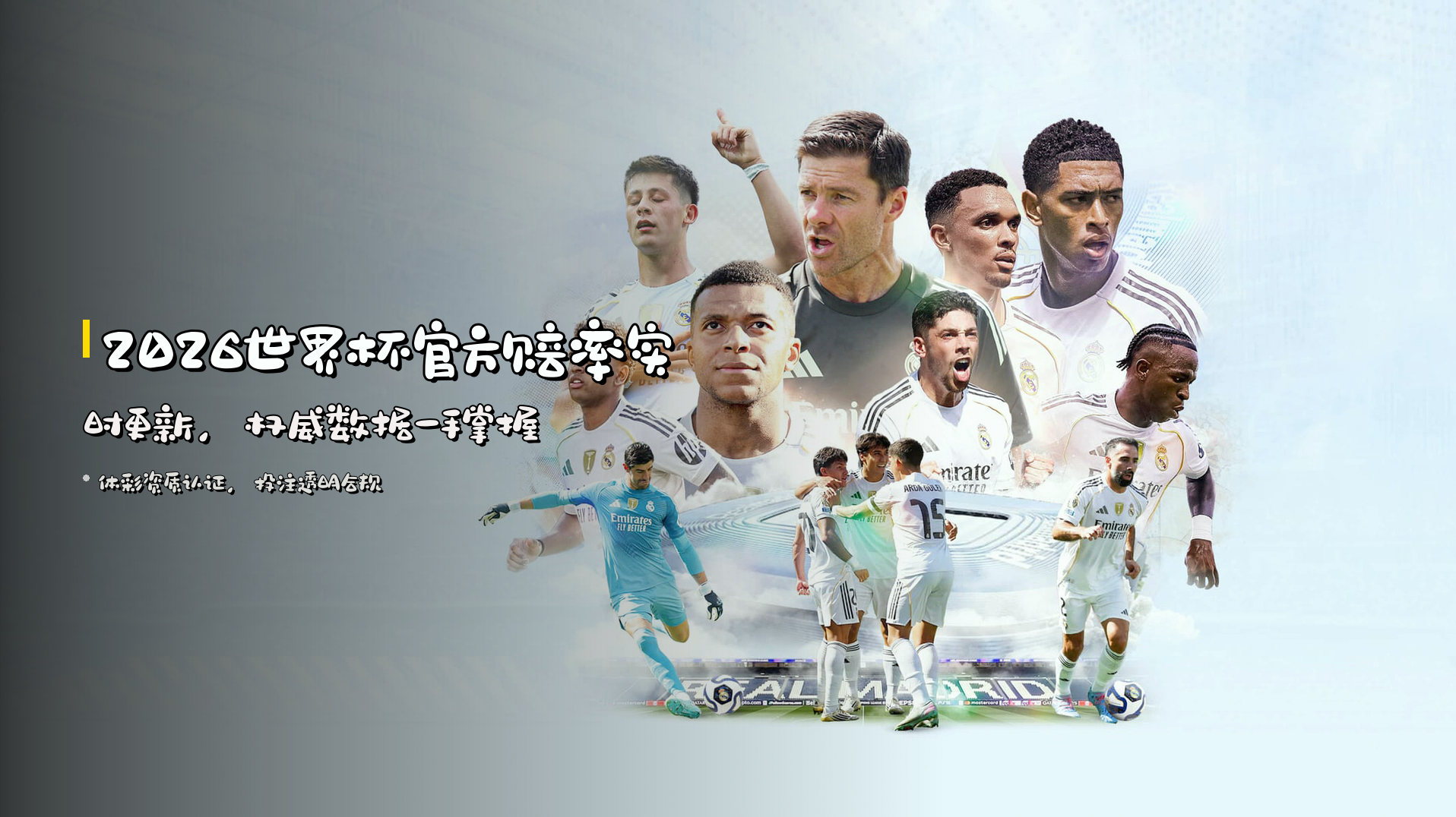 2026世界杯<strong>官方赔率</strong>实时更新，权威数据一手掌握